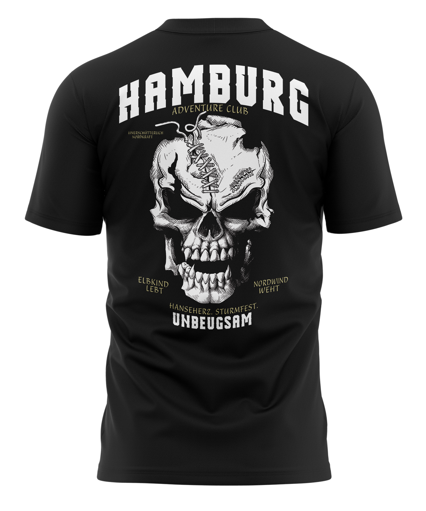 Hamburg Fan Shirt Black on Black