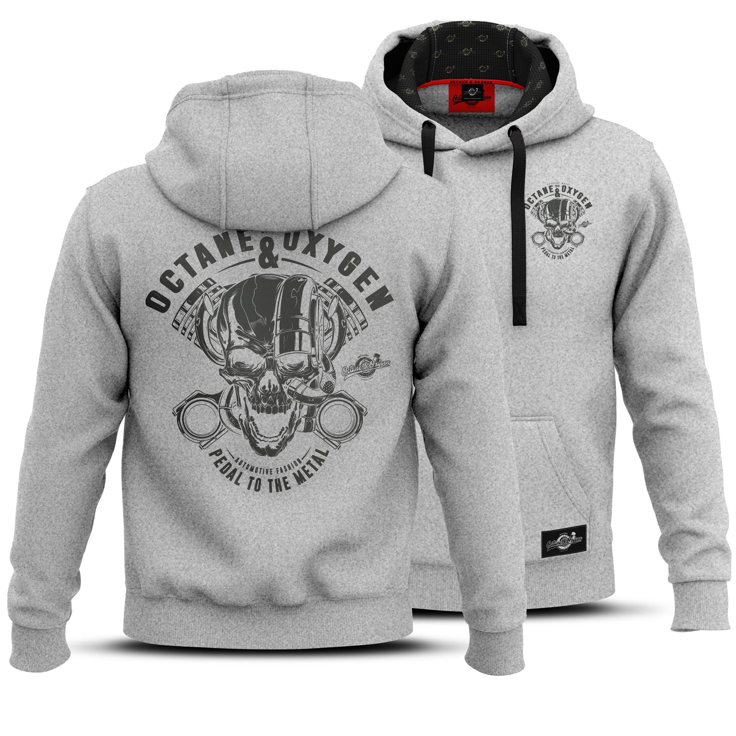 Skull Hoodie von Octane & Oxygen