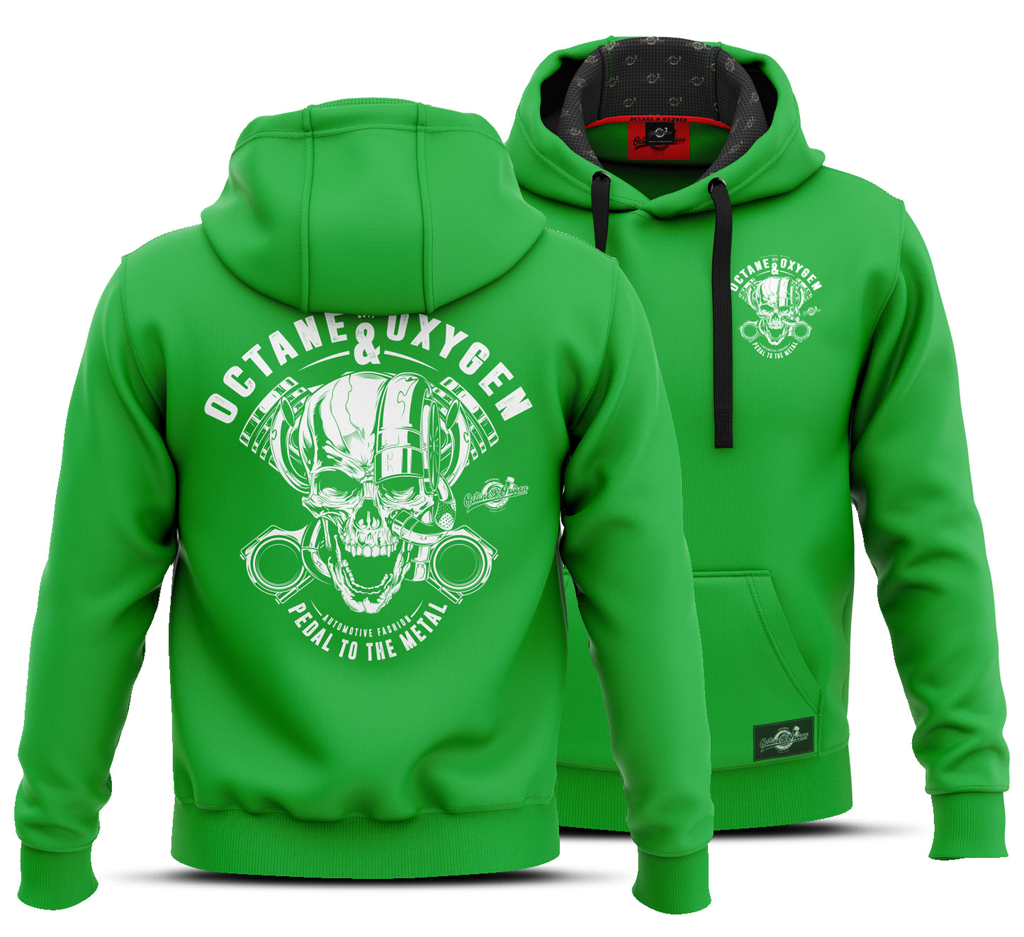 Skull Hoodie von Octane & Oxygen