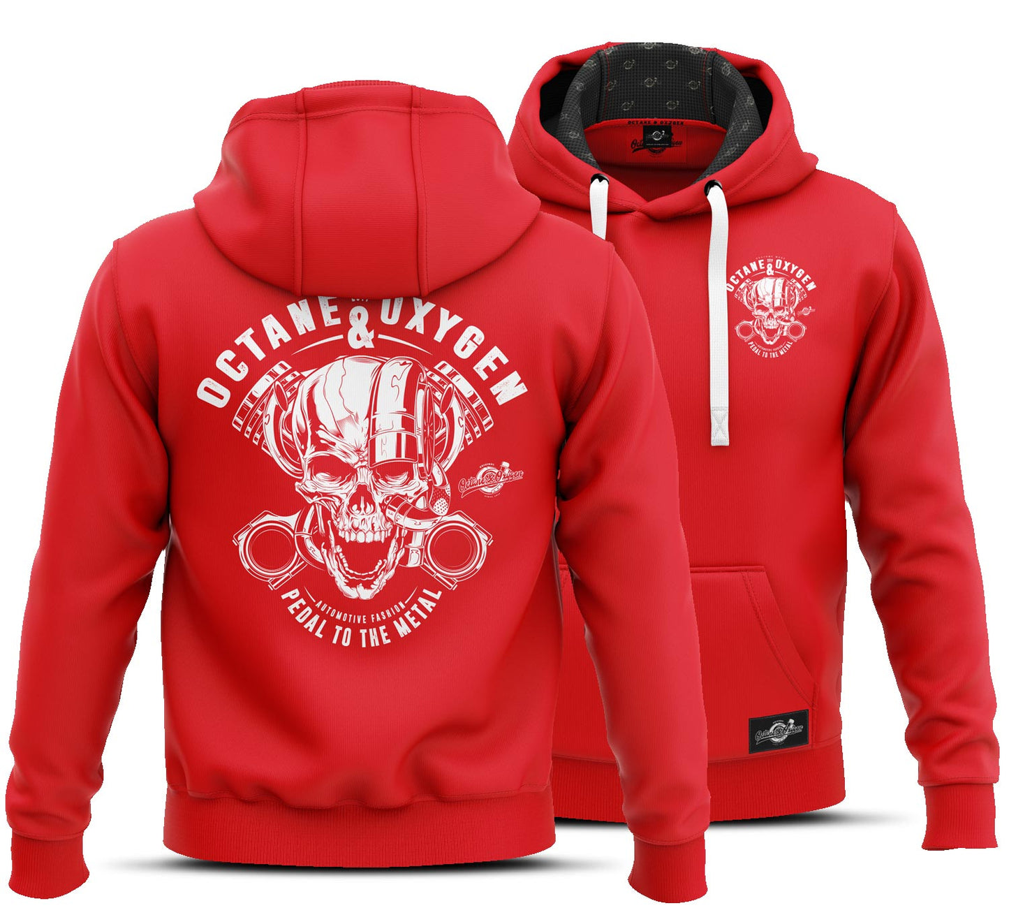 Skull Hoodie von Octane & Oxygen