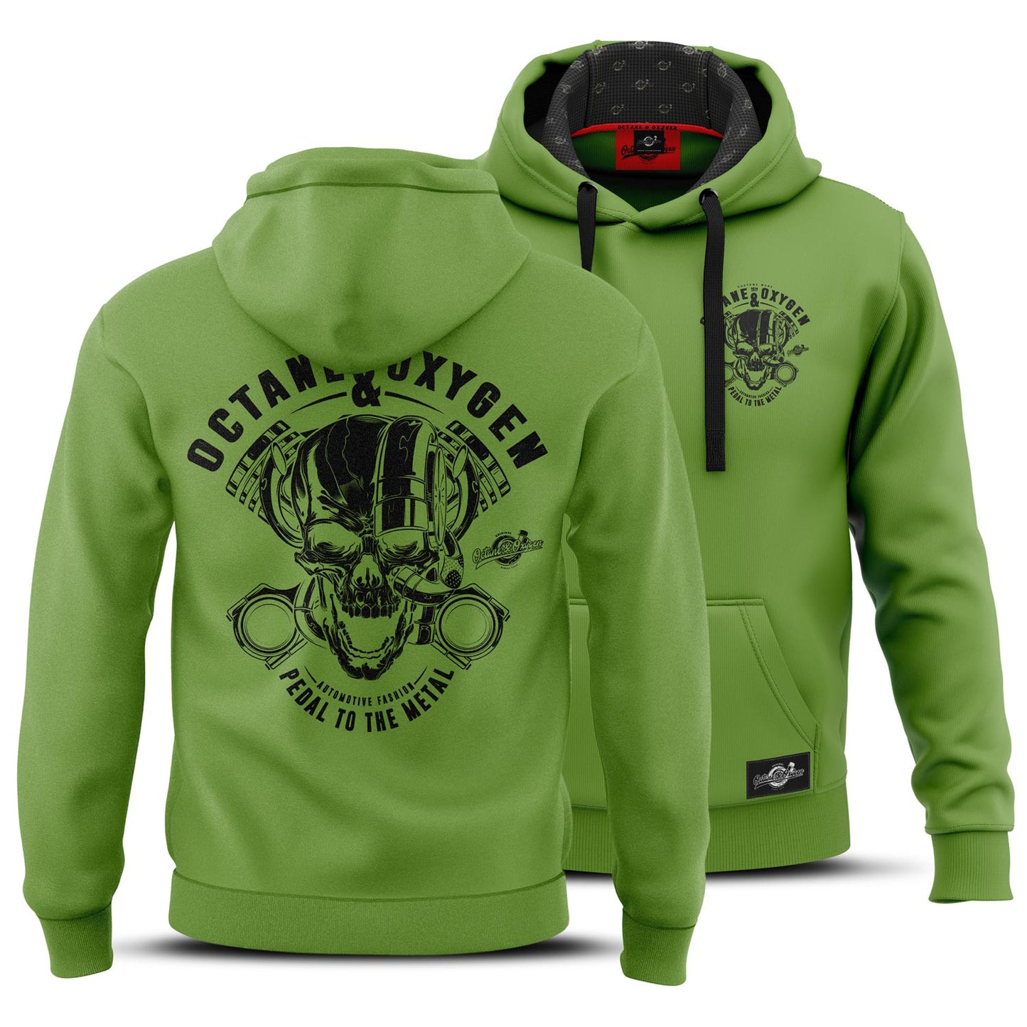 Skull Hoodie von Octane & Oxygen