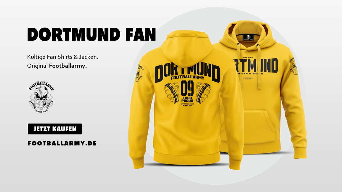 Das Gelbe Dortmund Fan Hoodie - Dein Ausdruck von Leidenschaft und Stolz!