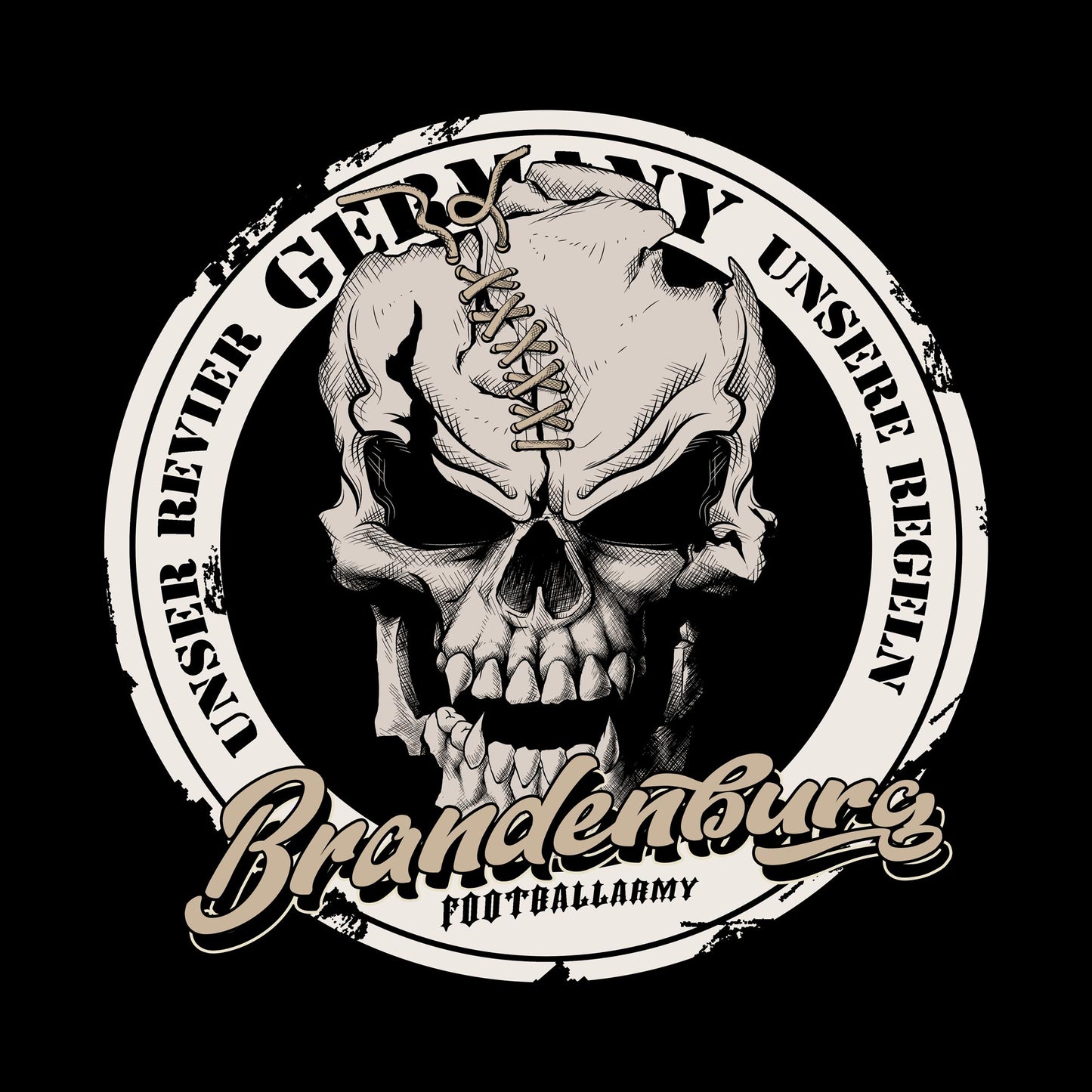 Brandenburg Fan Skull Edition - Shirt / Hoodie