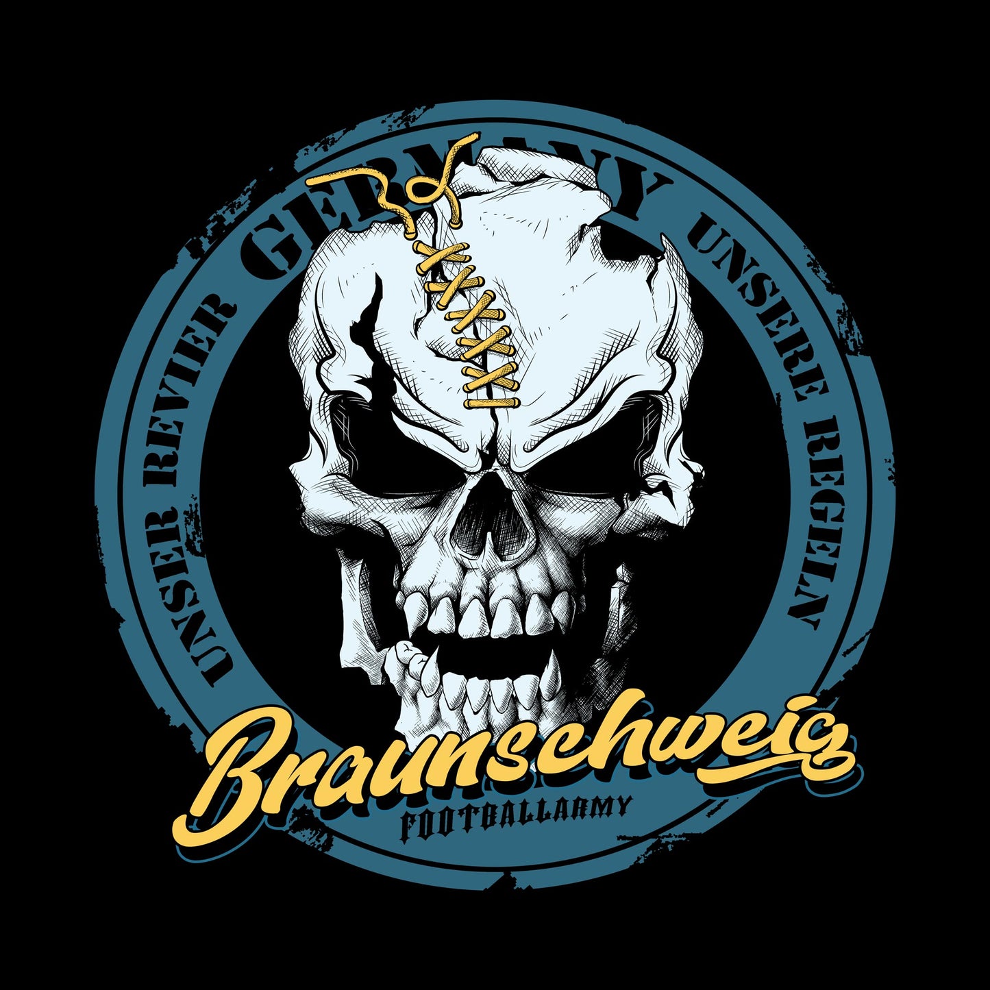 Braunschweig Fan Skull Edition - Shirt / Hoodie