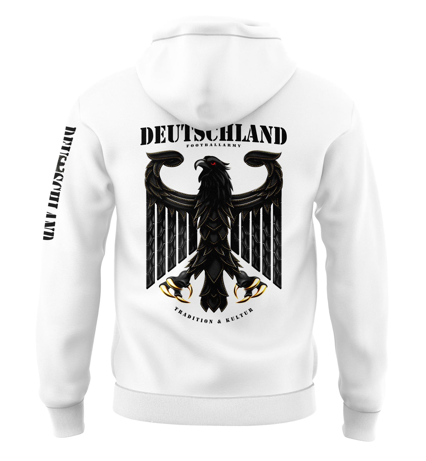 Deutschland Hoodie  – Adler Rückenprint – Streetwear Edition