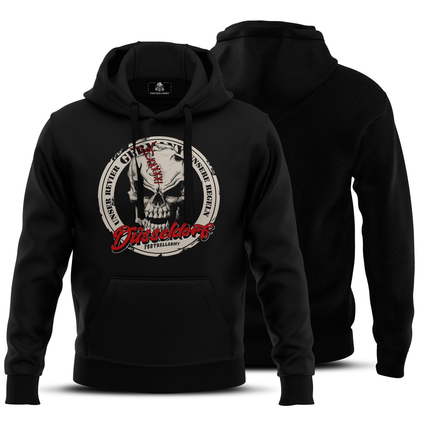 Düsseldorf Fan Skull Edition - Shirt / Hoodie