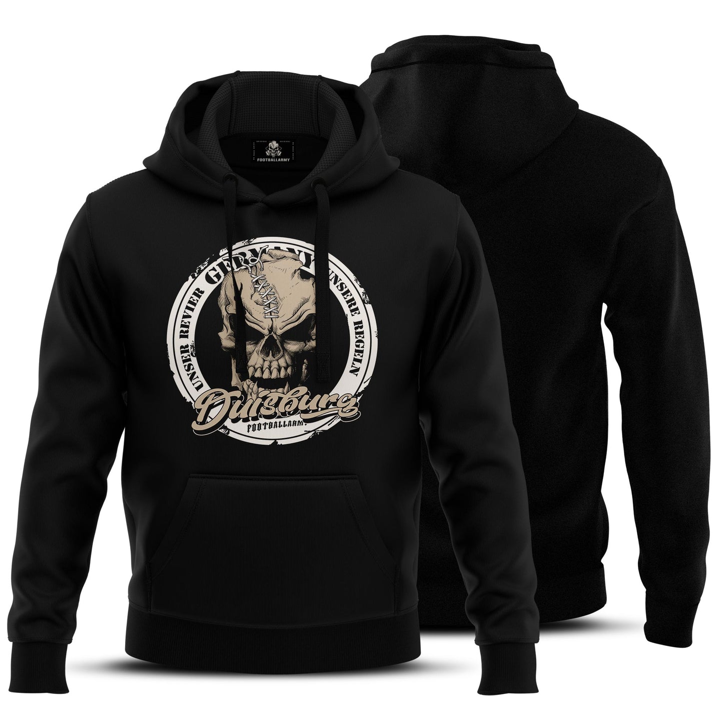 Duisburg Fan Skull Edition - Shirt / Hoodie