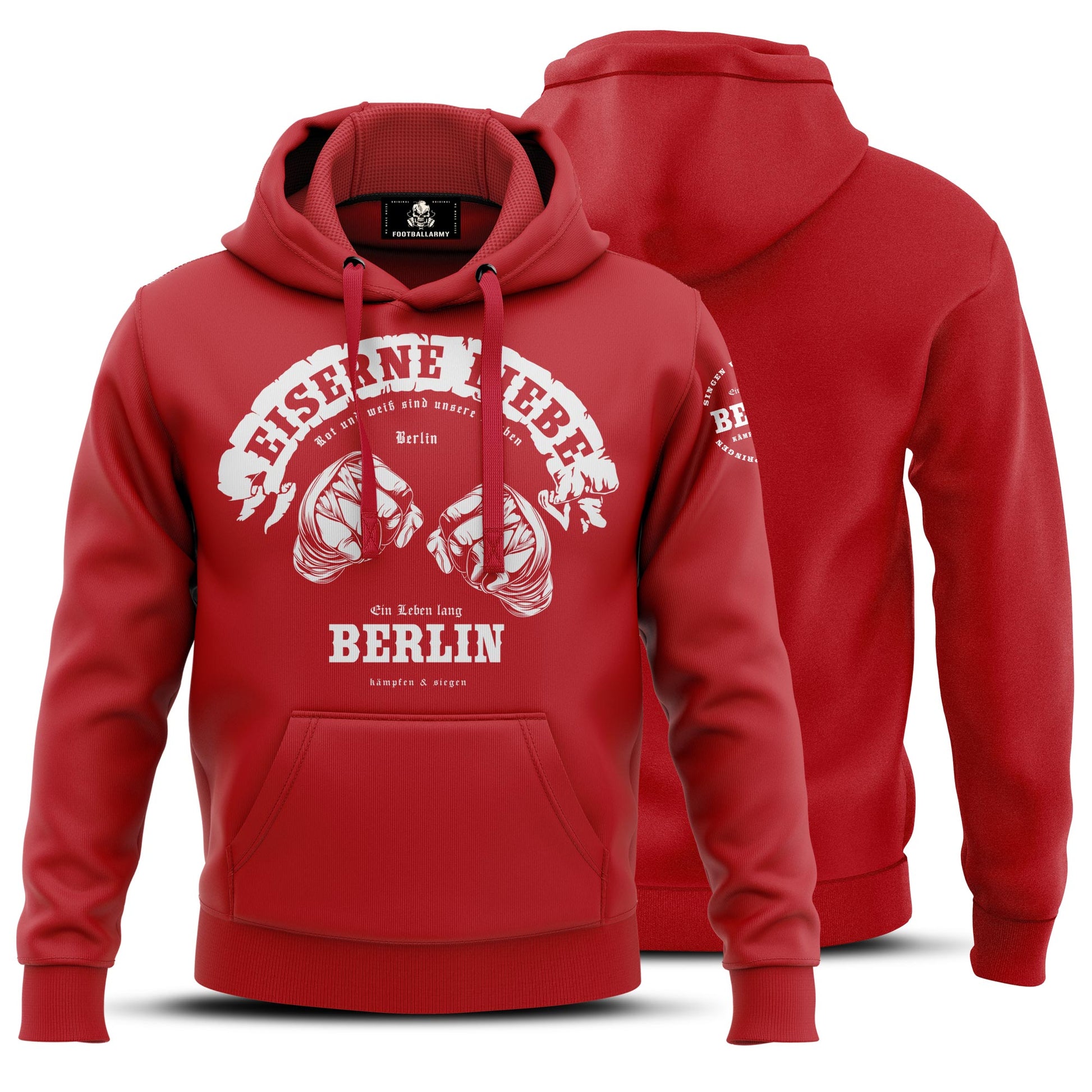 Berlin Fan Kapuzen Hoodie