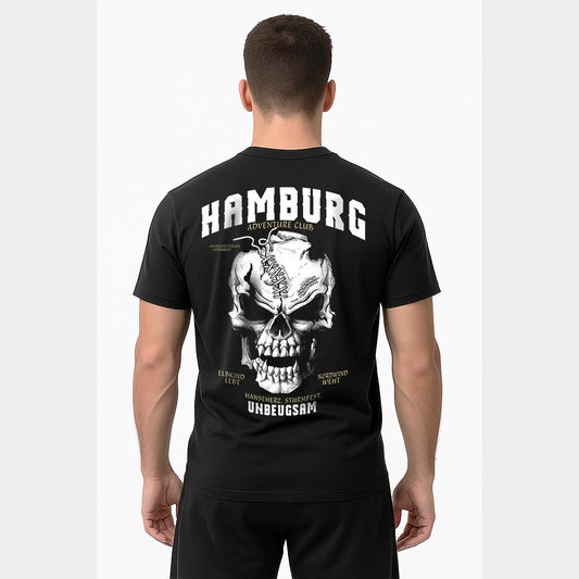 Hamburg Fan Shirt Black on Black
