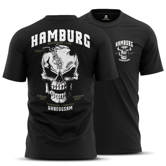 Hamburg Fan Shirt Black on Black