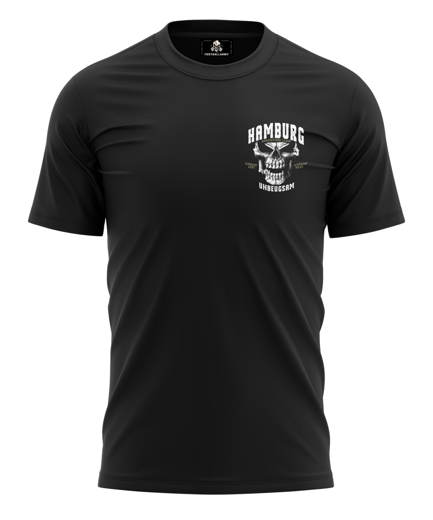 Hamburg Fan Shirt Black on Black