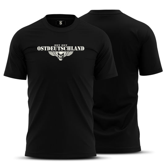 OST OST OSTDEUTSCHLAND Skull Wing – Shirt & Hoodie – Streetwear Statement