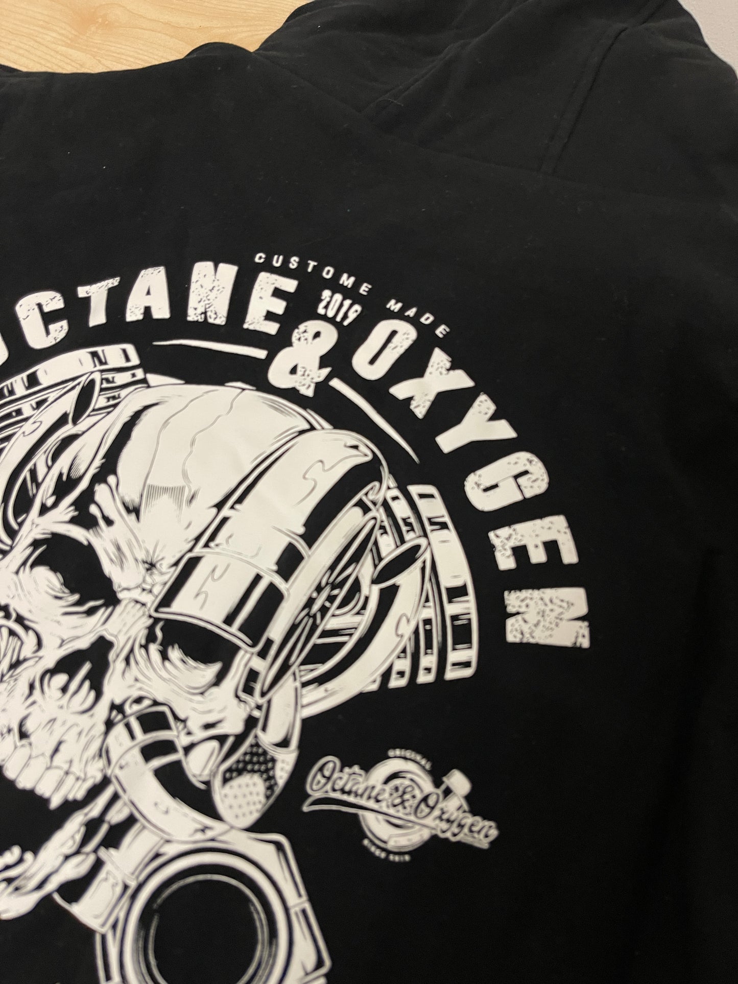 Octane & Oxygen Premium Zip Hoodie (gefüttert)