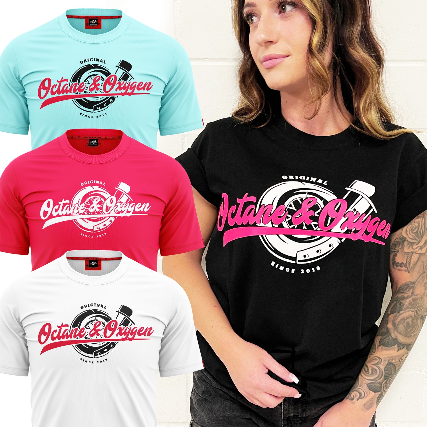 Octane & Oxygen Turbolader Shirt