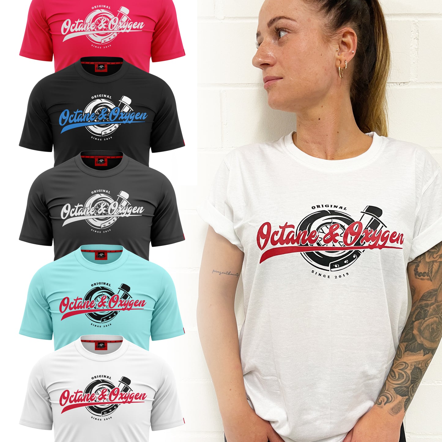 Octane & Oxygen Turbolader Shirt
