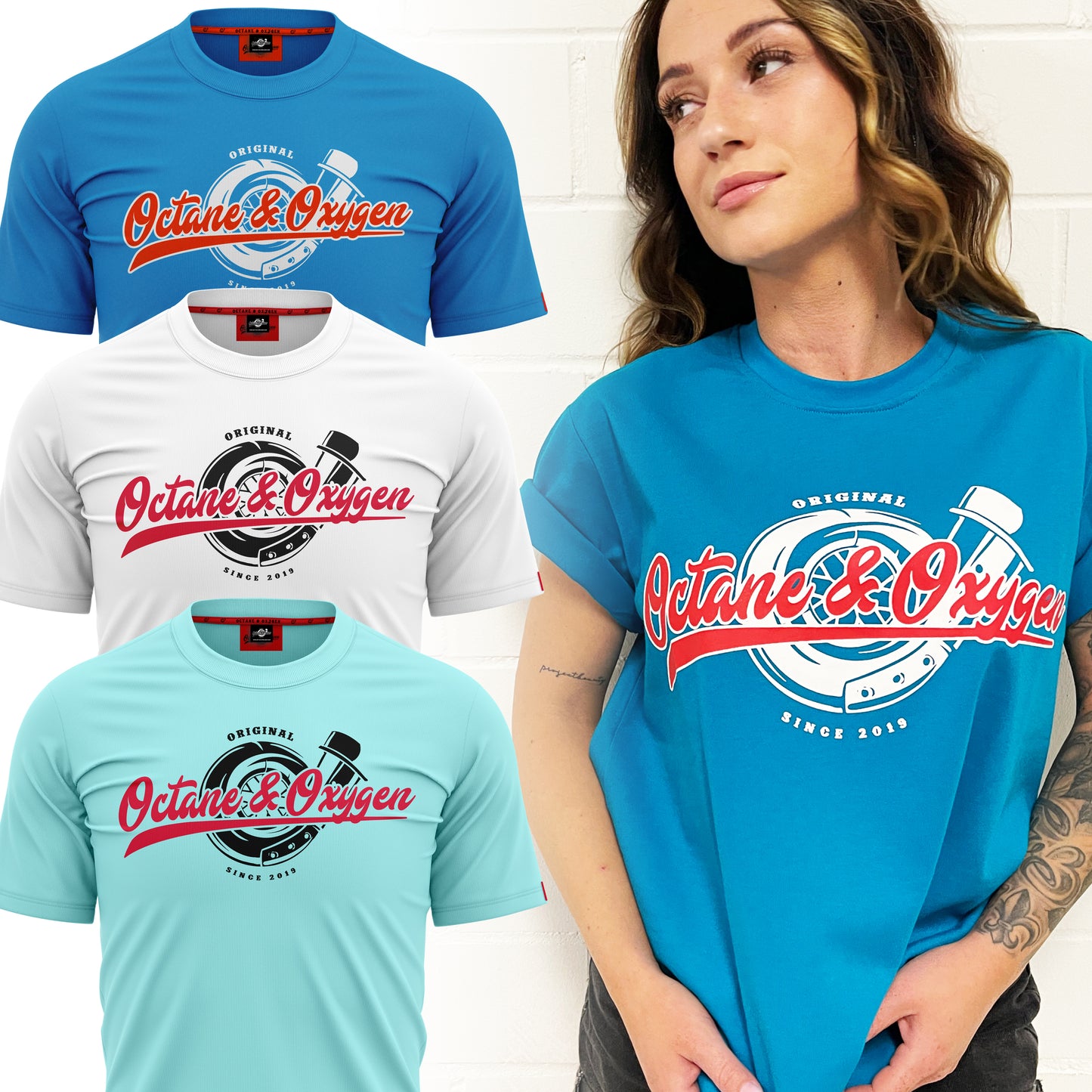 Octane & Oxygen Turbolader Shirt