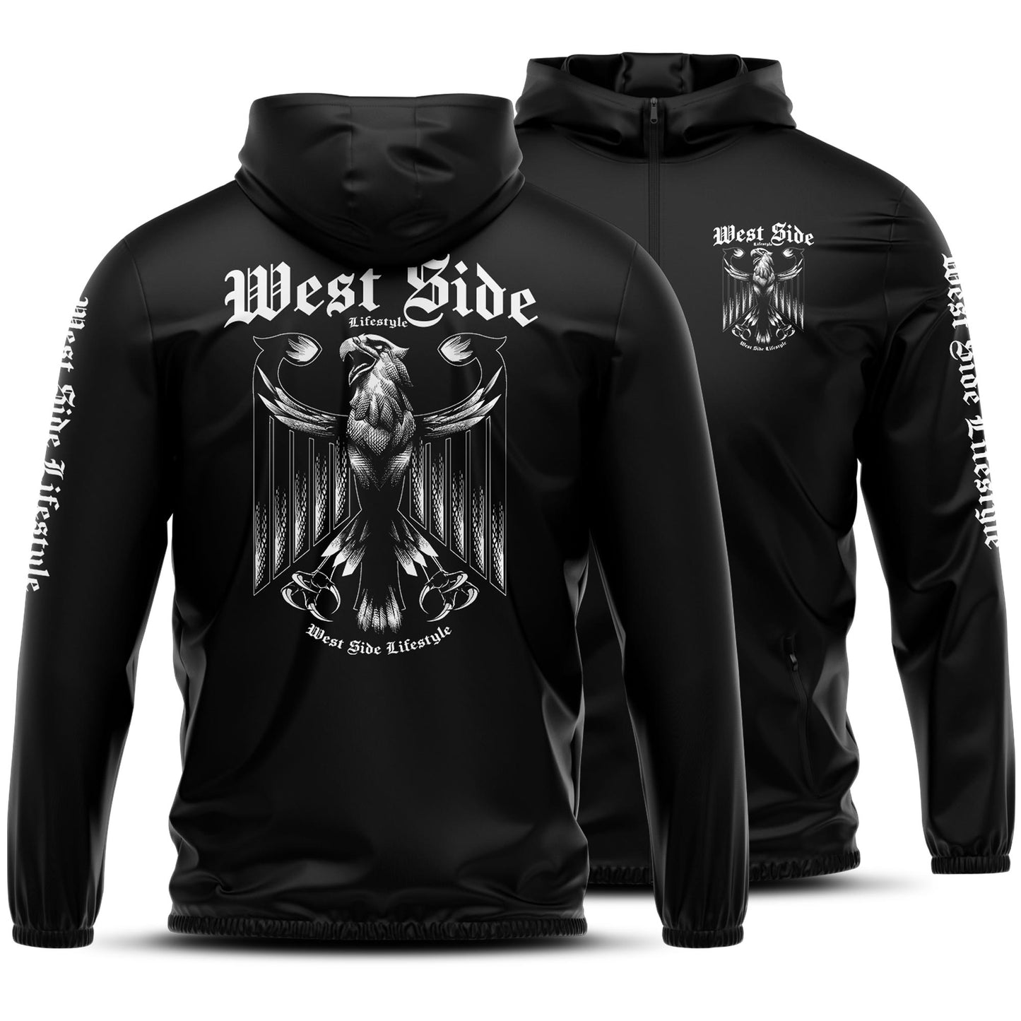 West Side Lifestyle Herren T-Shirt / Pulli / Jacke / Windbreaker