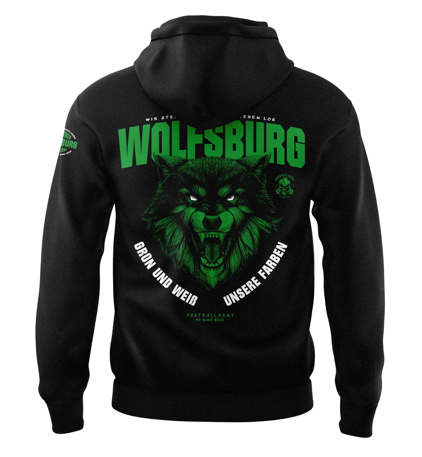 Wolfsburg Kapuzen Pullover