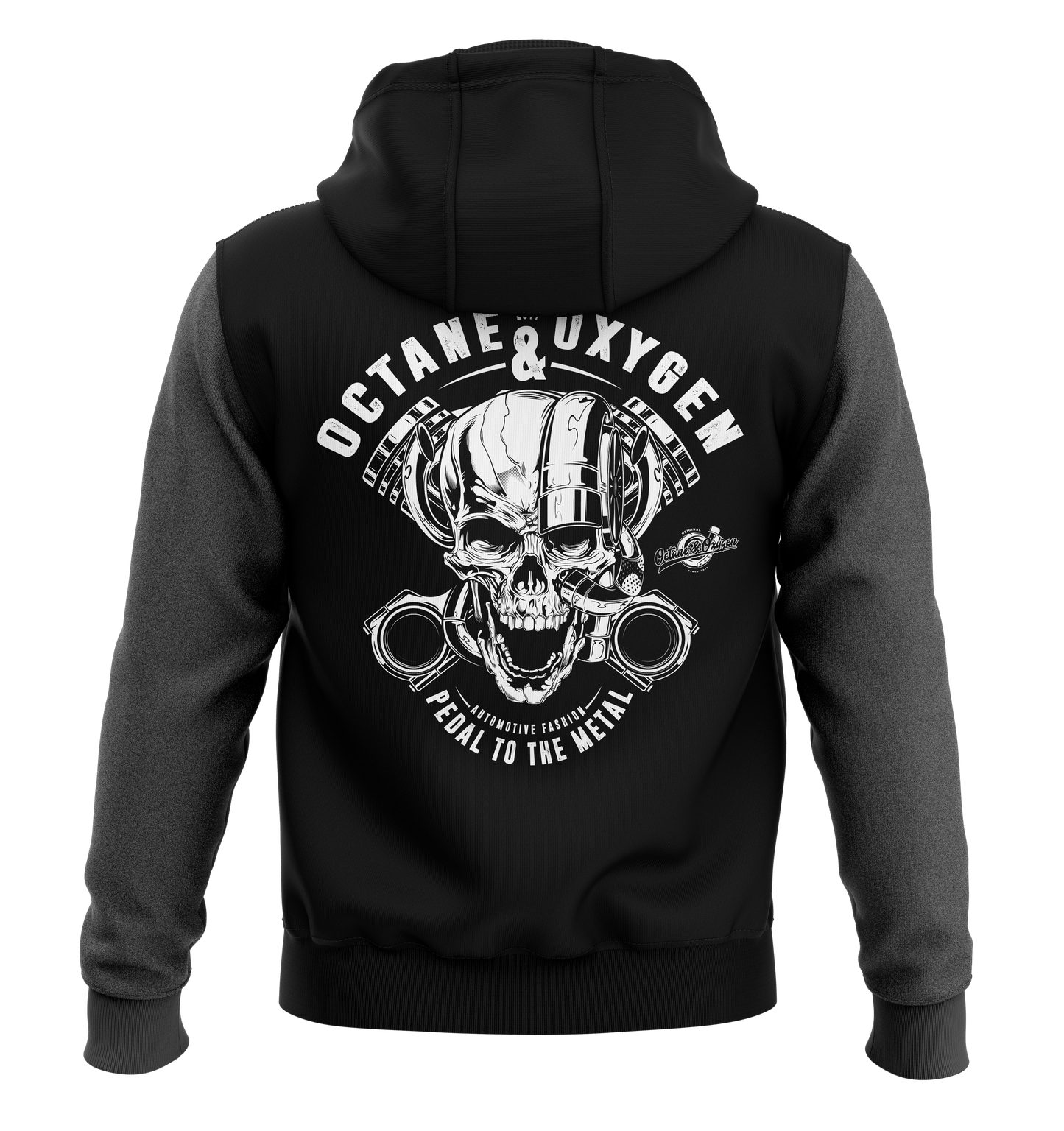 Octane & Oxygen Premium Zip Hoodie (gefüttert)